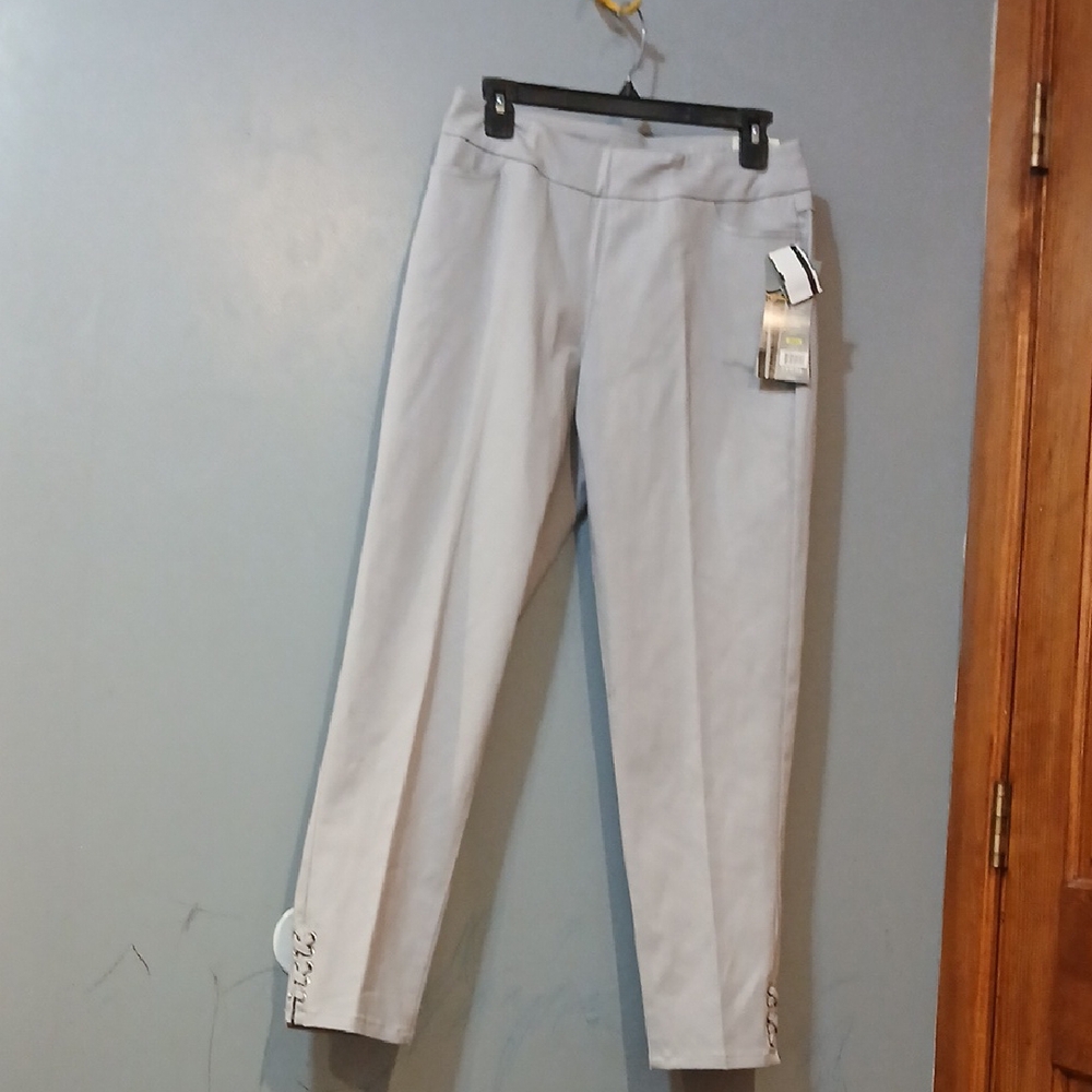 Slimsation By Multiples Light Gray Capris